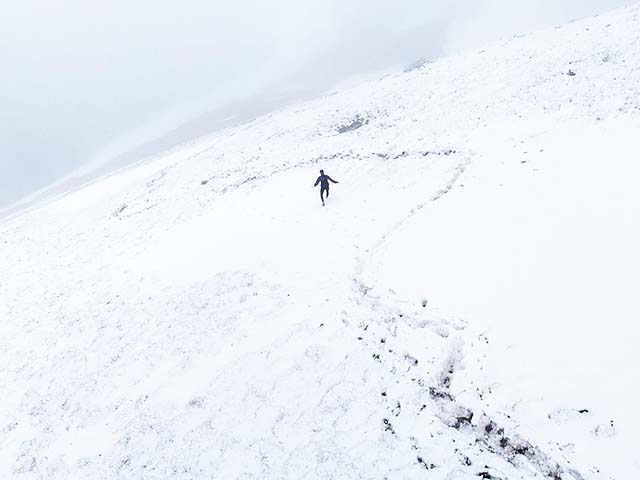 Za razliku od Olimpijade u Italiji na Velebitu je prirodni snijeg/Foto AK Velebit 2021.                                                                                                                                                                   