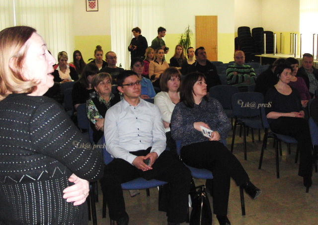 Vesna Budak otvara gospićki modul/©Marko ČULJAT Lika press                                                                                                                                                                                                