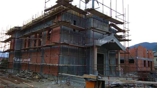 Gradilište donjolapačake katoličke crkve sv. Ivana Pavla II./© Miro Tomić                                                                                                                                                                                 