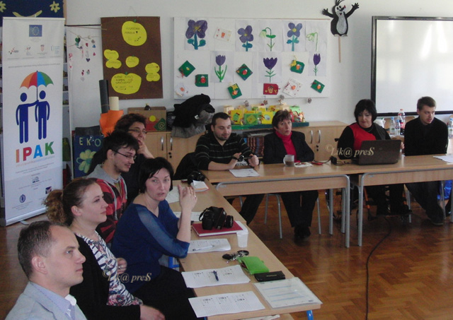 Danas se radilo u osnovnoj školi/©Marko Čuljat Lika press Gospić                                                                                                                                                                                          