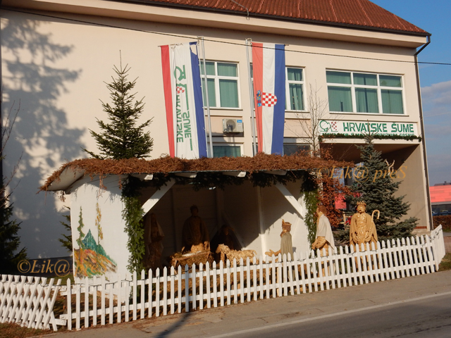 Šumarske jaslice u BUdačkoj ulici                                                                                                                                                                                                                         