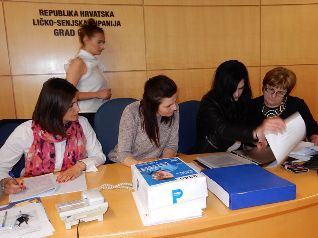 Gradsko izborno povjerenstvo Grada Gospića/Snimio Marko Čuljat Lika press                                                                                                                                                                                 