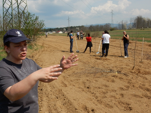 Dogradonačelnica Marta Grgurić objašnjava projekt                                                                                                                                                                                                         