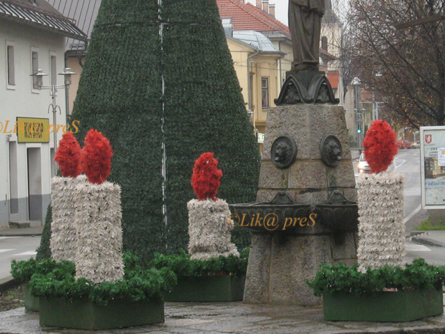 Adventski vijenac u Gospiću/Arhiva Lika pressa                                                                                                                                                                                                            