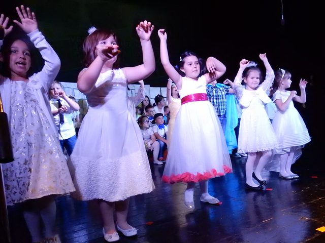 Scena s današnje dječje akademije u Gospiću                                                                                                                                                                                                               