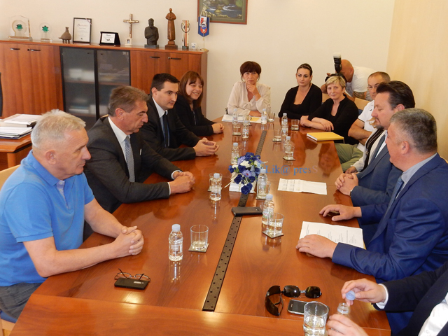 Sudionici sastanka u Gradu                                                                                                                                                                                                                                