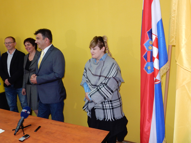 Pred početak konferencije HSLS-a u Gospiću