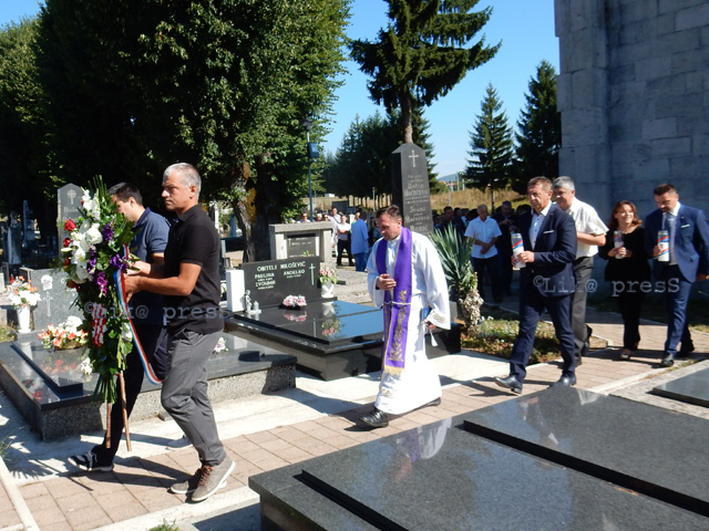 Odavanje počasti žrtvama komunizma u Gospiću                                                                                                                                                                                                              