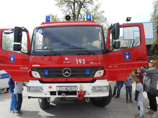 Sudionici združene vježbe u Klancu                                                                                                                                                                                                                        