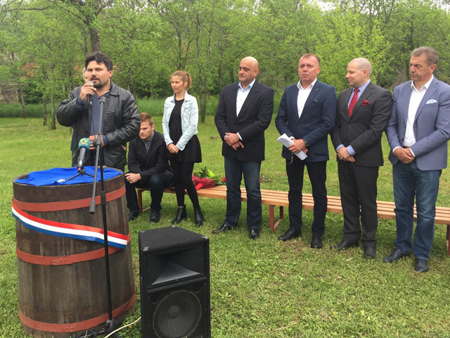 Pozdrav načelnika Ilije Obradovića/Foto Ured za razminiranje VRH                                                                                                                                                                                          