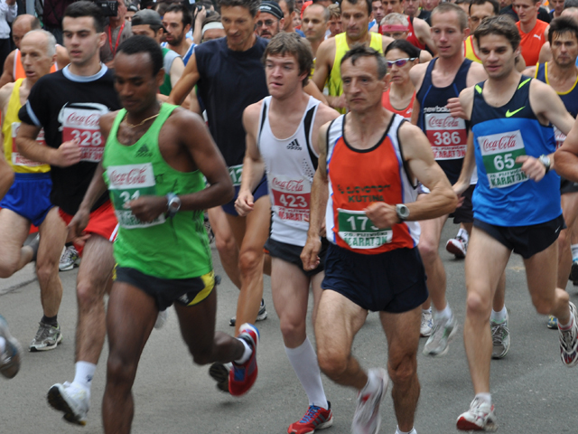 Detalj s jednog plitvičkog maratona/Foto arhiva Lika pressa Gospić                                                                                                                                                                                        