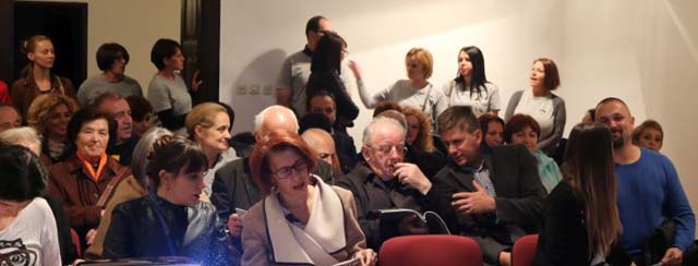 NA promociji je bio i msgr. biskup u miru Mile Bogović/Foto Muzej Like                                                                                                                                                                                    