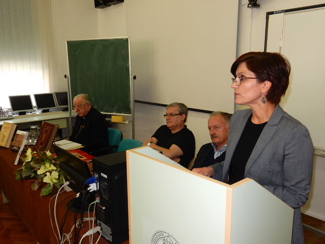 Današnji preedavali gospićkim studentima                                                                                                                                                                                                                  