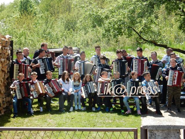 Polaznici Gospićkog glazbenog centra/Snimio MArko Čuljat Lika press Gospić                                                                                                                                                                                