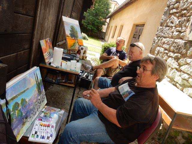 Detalj s gospićke slikarske kolonije /snimio Marko Čuljat Lika press Gospić                                                                                                                                                                               