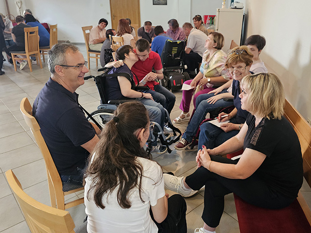 Detalj s radionice biskupijskog susreta u Otočcu                                                                                                                                                                                                          