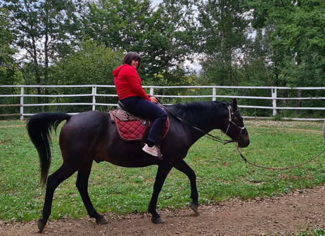 Jahanje na ranču u Ribniku/Foto Celice Gospić                                                                                                                                                                                                             