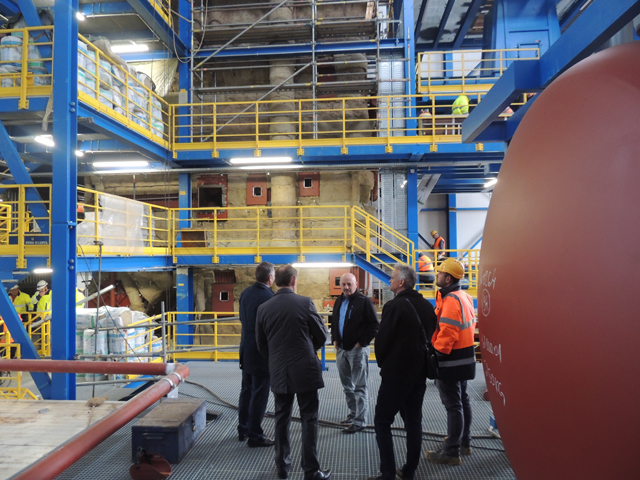 Današnji obilazak prve gospićke energane u Smiljanskom polju/Foto GG                                                                                                                                                                                      