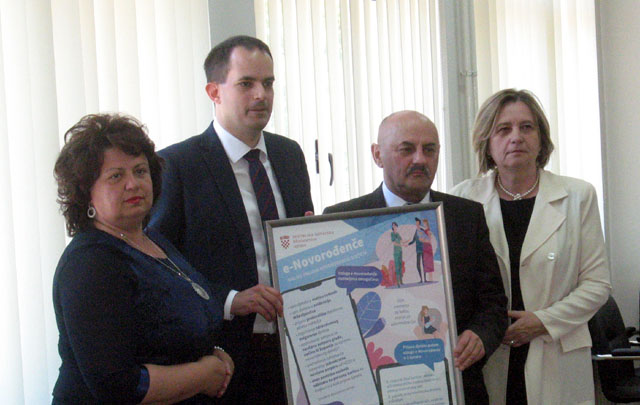 Promocija e-novorođenčeta u Gospiću                                                                                                                                                                                                                       