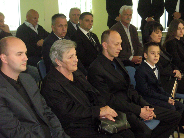 Obitelj Miroslava Petryja na komemoraciji u Gospiću/Snimio Marko Čuljat                                                                                                                                                                                   