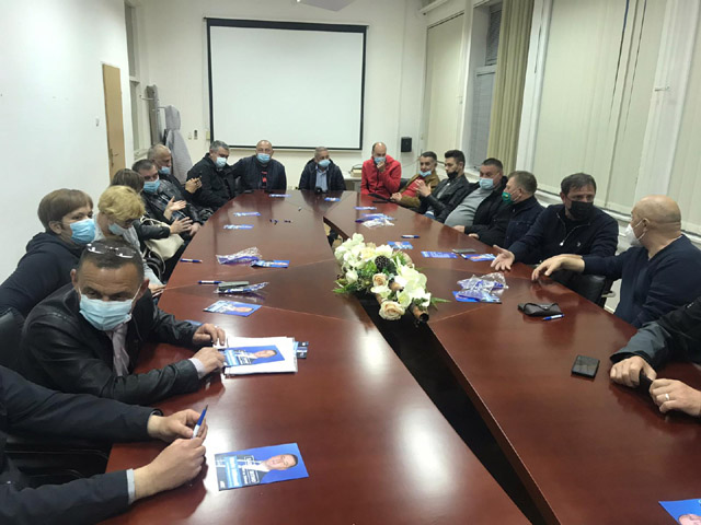 Detalj sa sinoćnje sjednice Gradskog odbora HDZ-a/Foto HDZ                                                                                                                                                                                                