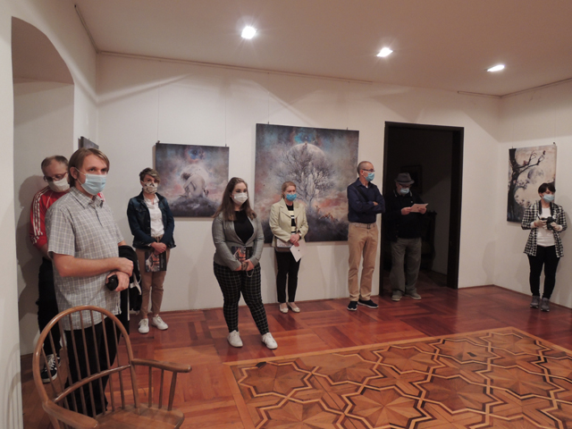 Detalj s otvaranje večerašnje izložbe/Snimio Marko Čuljat                                                                                                                                                                                                 