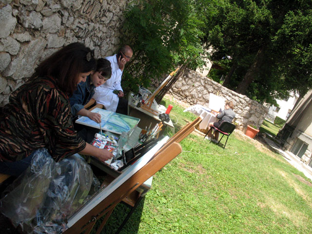 Jutros je bilo i prohladno, ali bura je stala...                                                                                                                                                                                                          