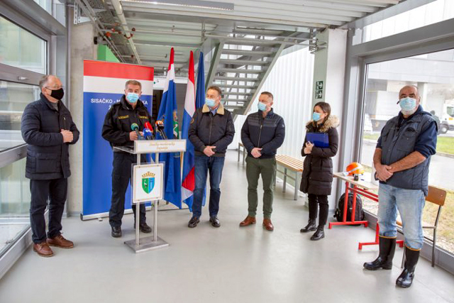 Detalj konferencije za novinare u Sisku/Foto LSŽ                                                                                                                                                                                                          