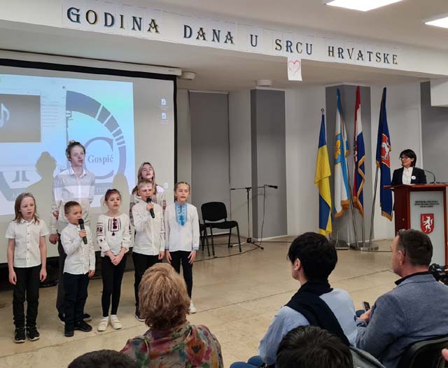 Ukrajinski pozdrav pjesmom najmlađih                                                                                                                                                                                                                      