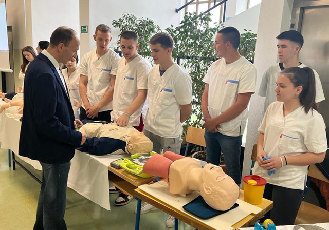 Susret župana Petryja s medicinarima                                                                                                                                                                                                                      