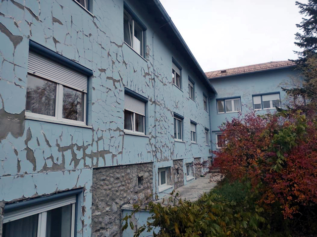 Udbinski dom prije uređenja...                                                                                                                                                                                                                            