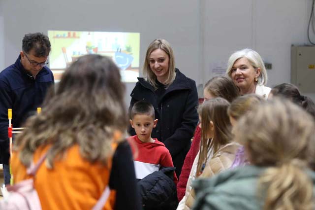Detalj s današnje demonstracije rada službi Civilne zaštite                                                                                                                                                                                               