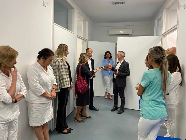 Obilazan obnovljenog otočkog stacionara u Domu zdravlja                                                                                                                                                                                                   