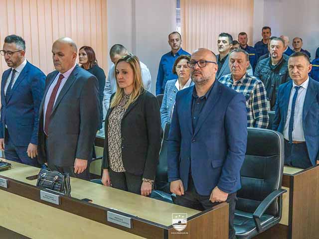 Sudionici svečanosti u Bihaću                                                                                                                                                                                                                             