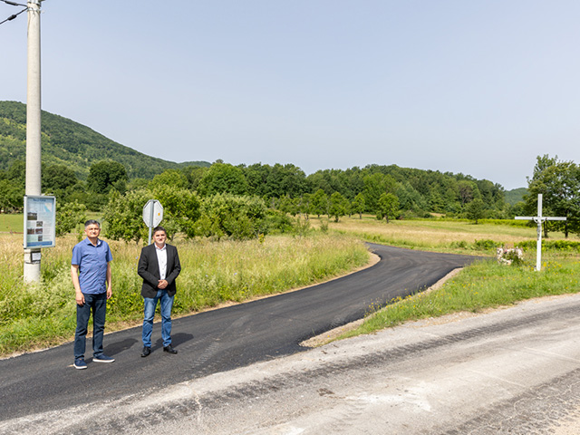 Novi asfalt za Rastoku                                                                                                                                                                                                                                    