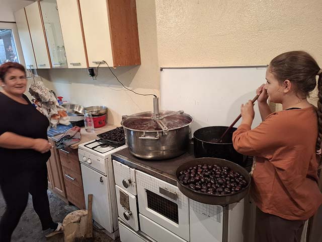 Baka Marica dobila je pomoćnicu unuku Emu/Snimio Marko Čuljat                                                                                                                                                                                             