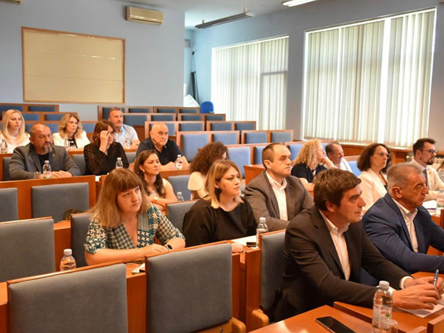 Gospićki gradski vijećnici na današnjoj sjednici                                                                                                                                                                                                          