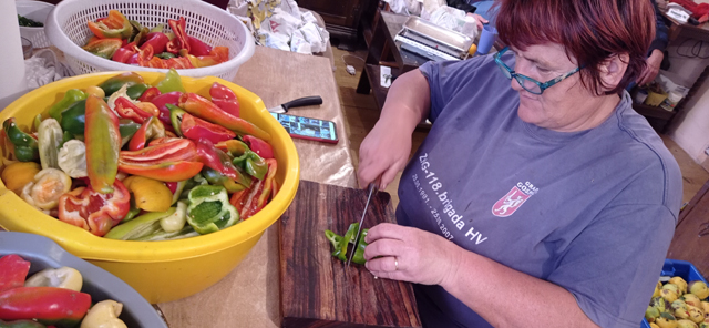 Poetak finiširanja lovačke salate Majetica iz Gospića/Snimio Marko ČULJAT                                                                                                                                                                                 