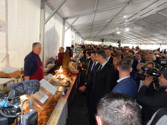 Dolazak premijera Plenkovića na Izložbu                                                                                                                                                                                                                   